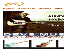 Tablet Screenshot of devsmusicacademy.com